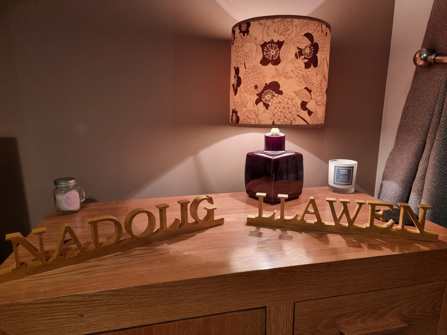 Nadolig Llawen Decorative Sign